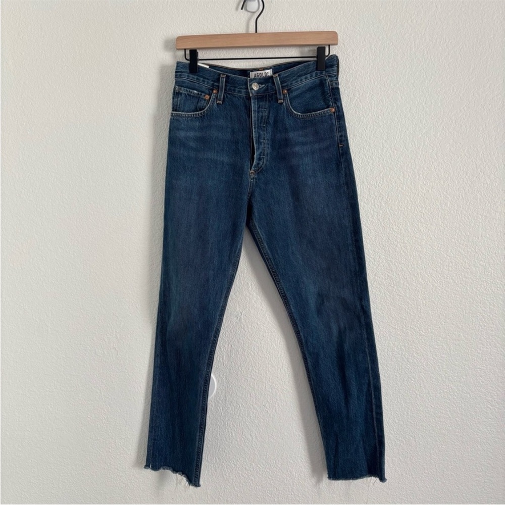 AGOLDE Women's Size 25 Blue Jamie High Rise Classic Jeans